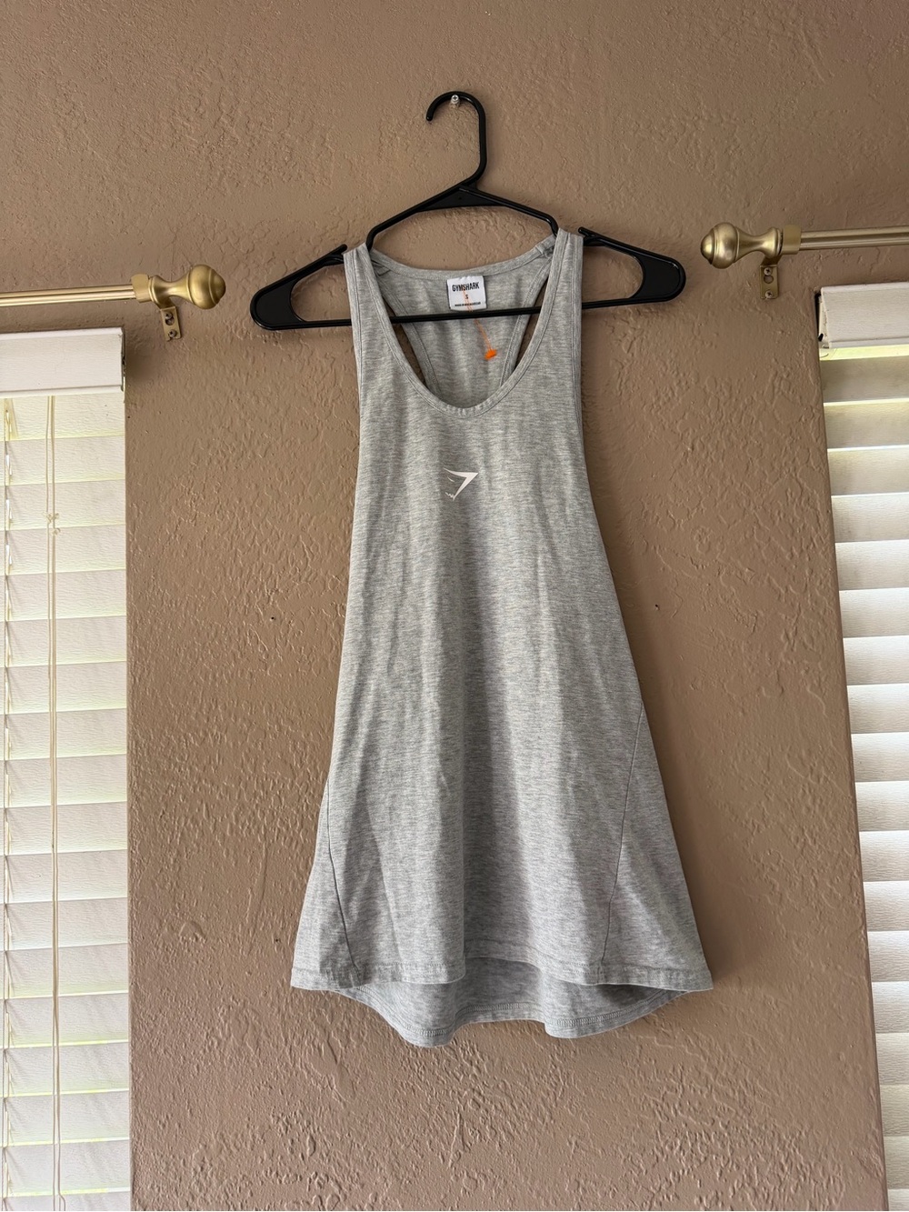 Gymshark Light Grey Women's Racerback Tank